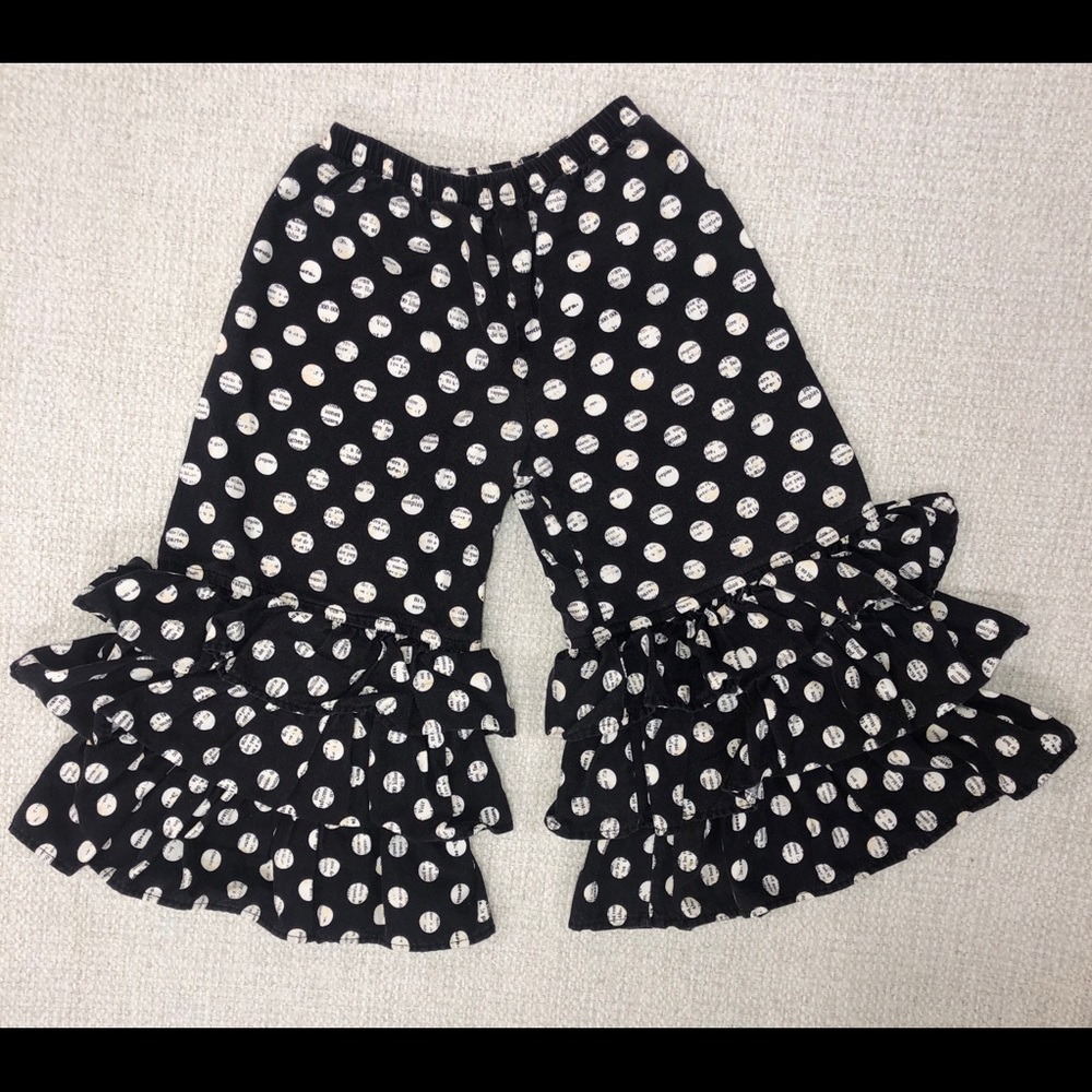 Persnickety Ruffled Bell Pants Size 3yrs